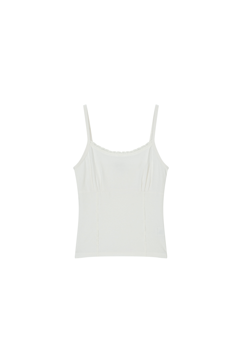 Basic Lace Tank (White)