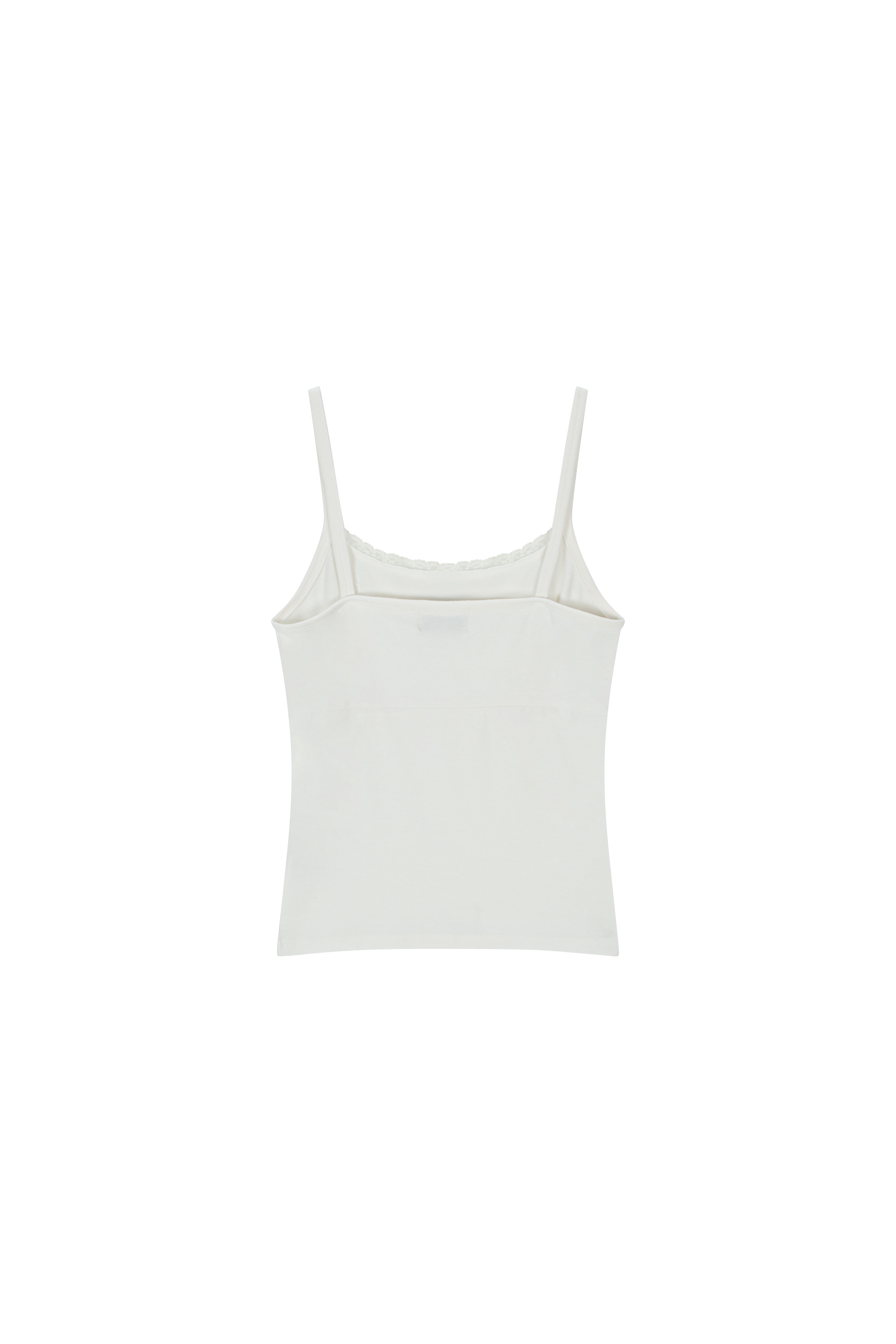 Basic Lace Tank (White)