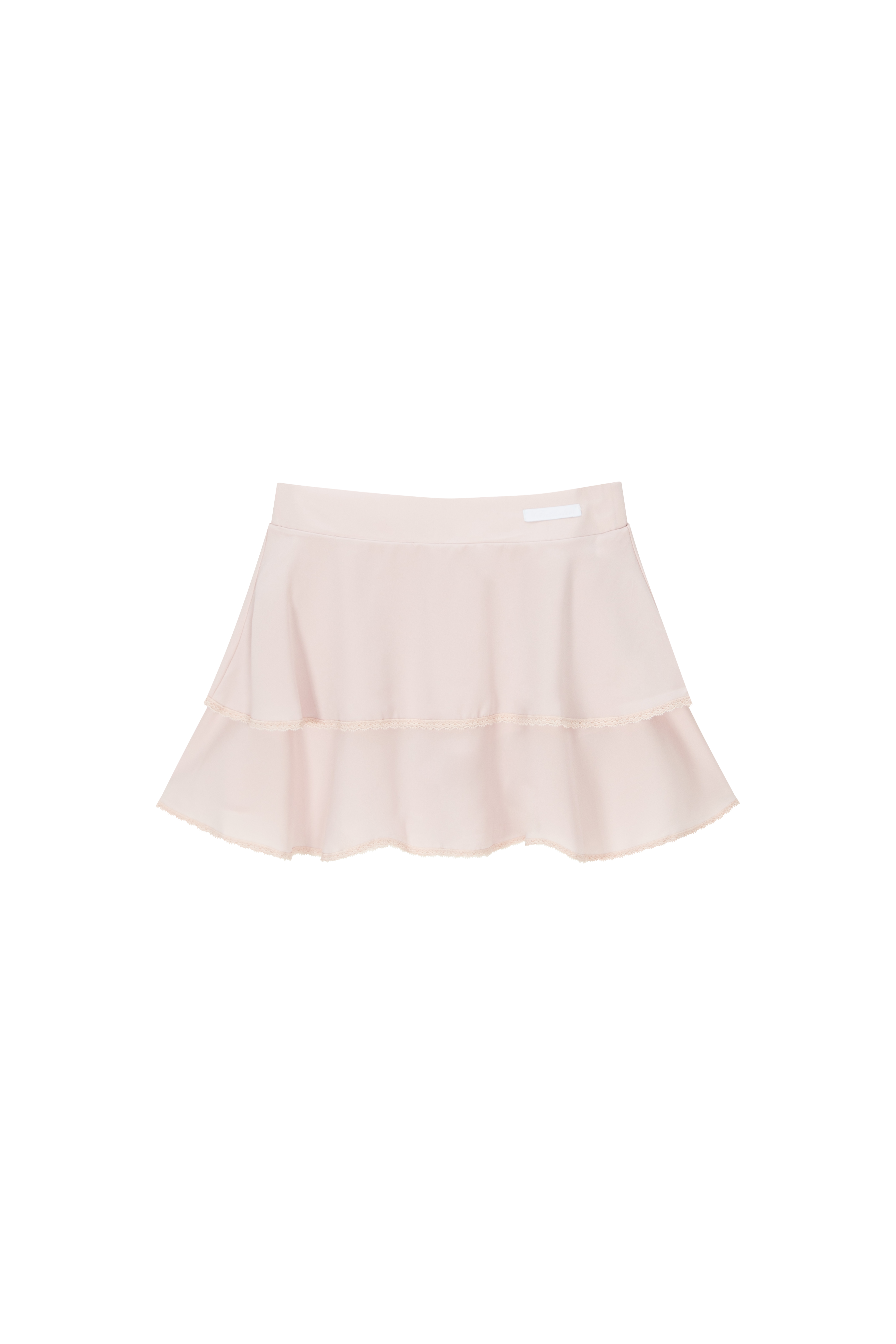 Plie Chiffon Skirt (Pink)