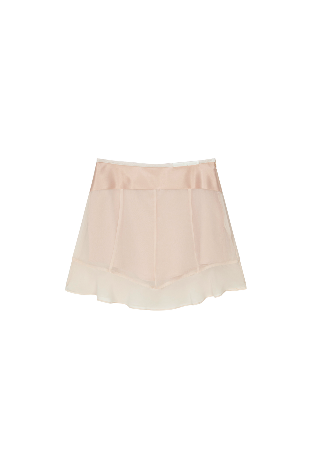 Blush Midi Skirt (Nude Pink)