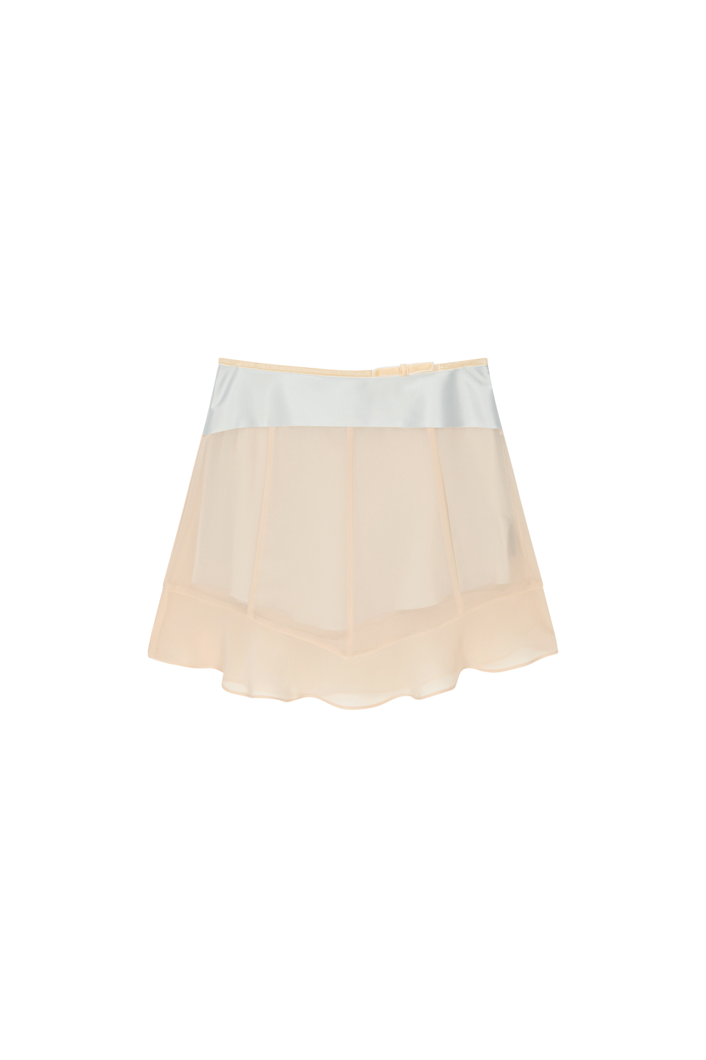 Blush Midi Skirt (Peach)