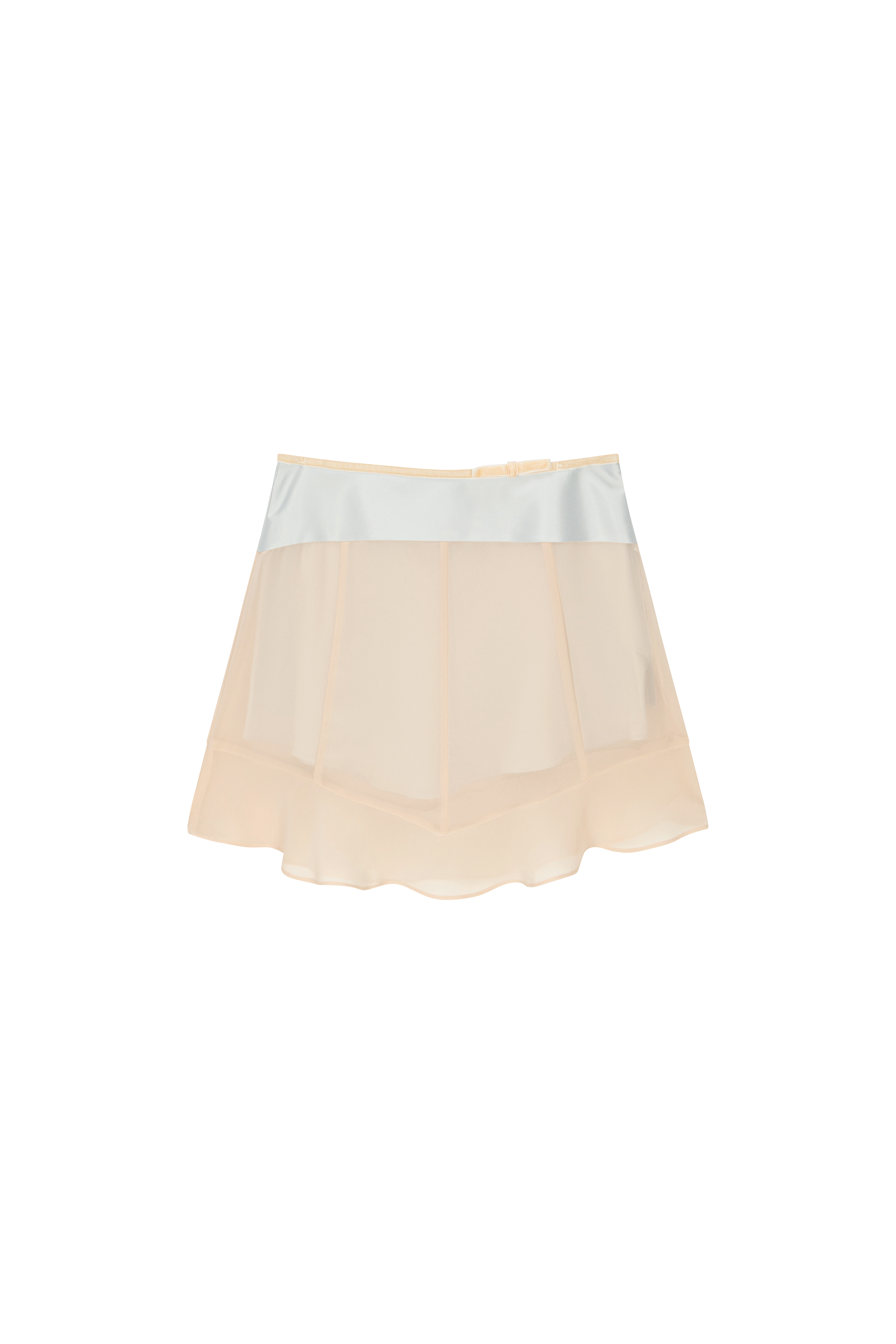 Blush Midi Skirt (Peach)