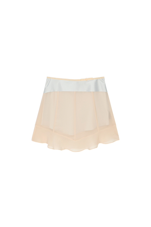 Blush Midi Skirt (Peach)
