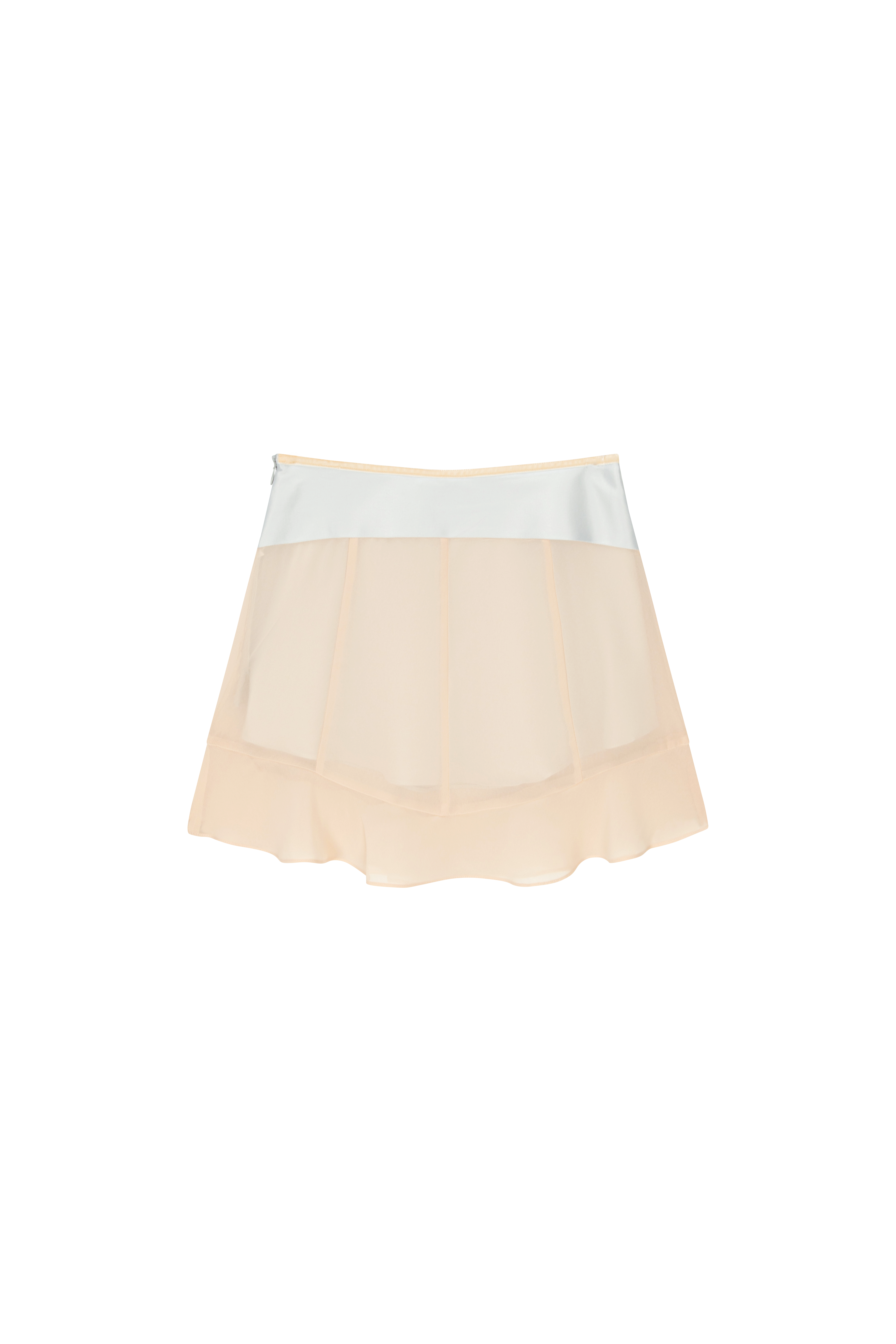 Blush Midi Skirt (Peach)