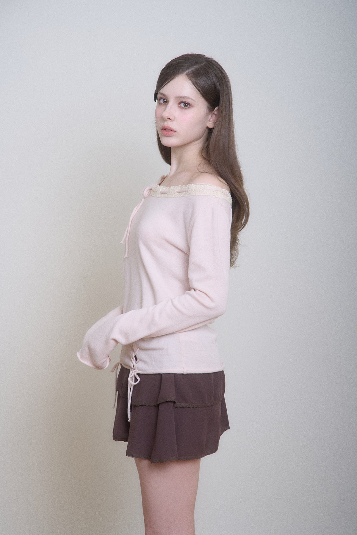 Ribbonette Knit (Pink)