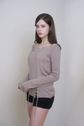 Ribbonette Knit (Mocha)