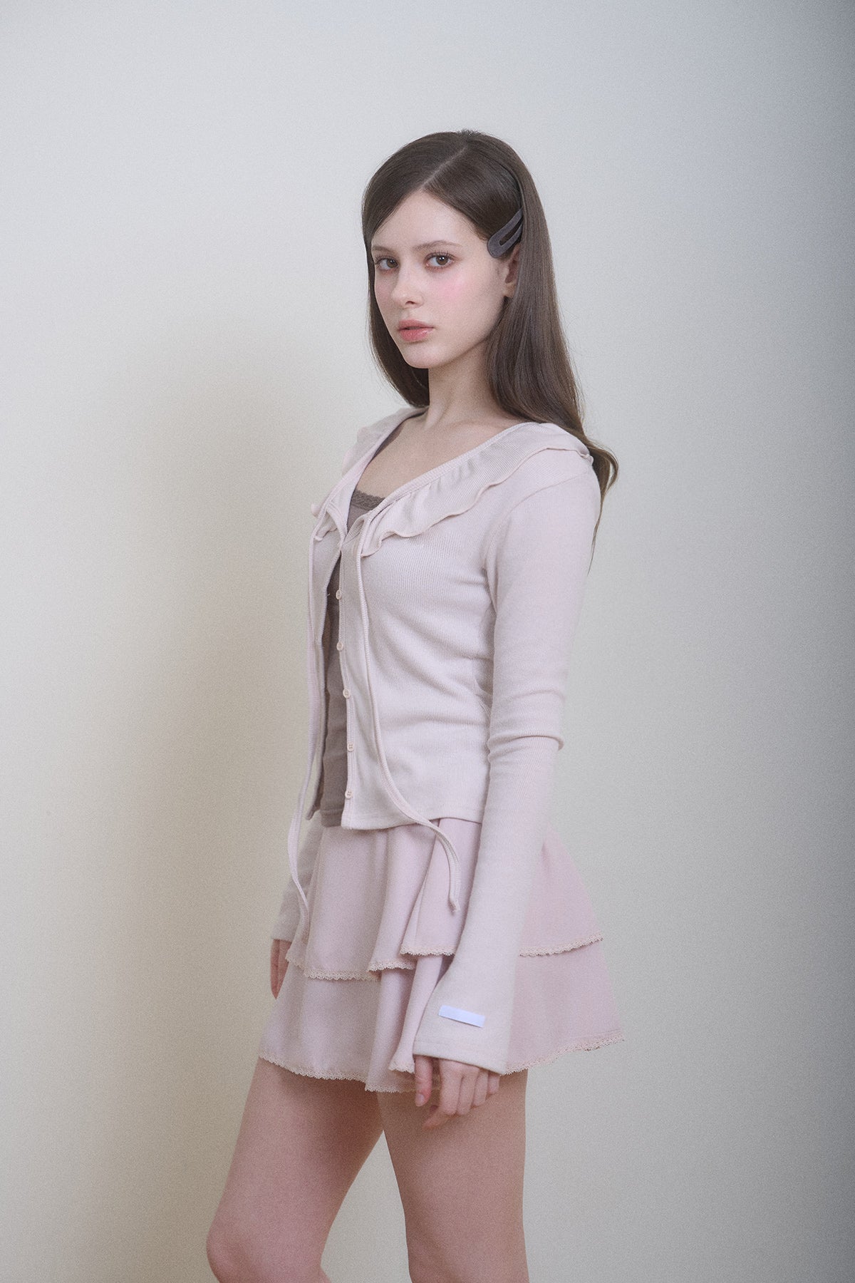 Fairy Cardigan (Cream Pink)