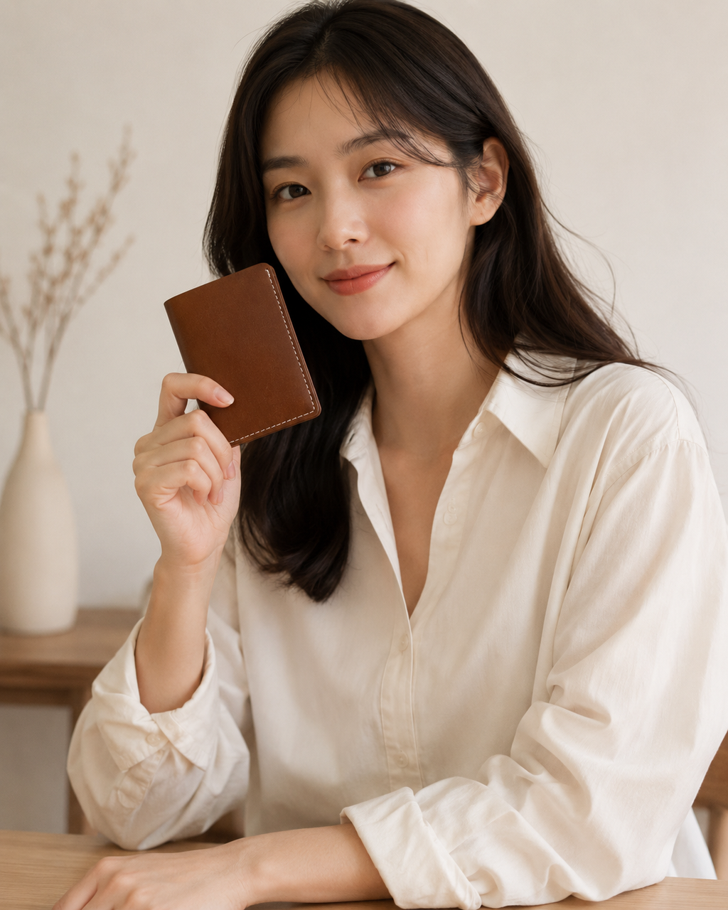 Shiny Leather Wallet