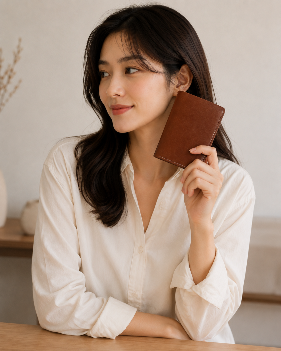 Shiny Leather Wallet