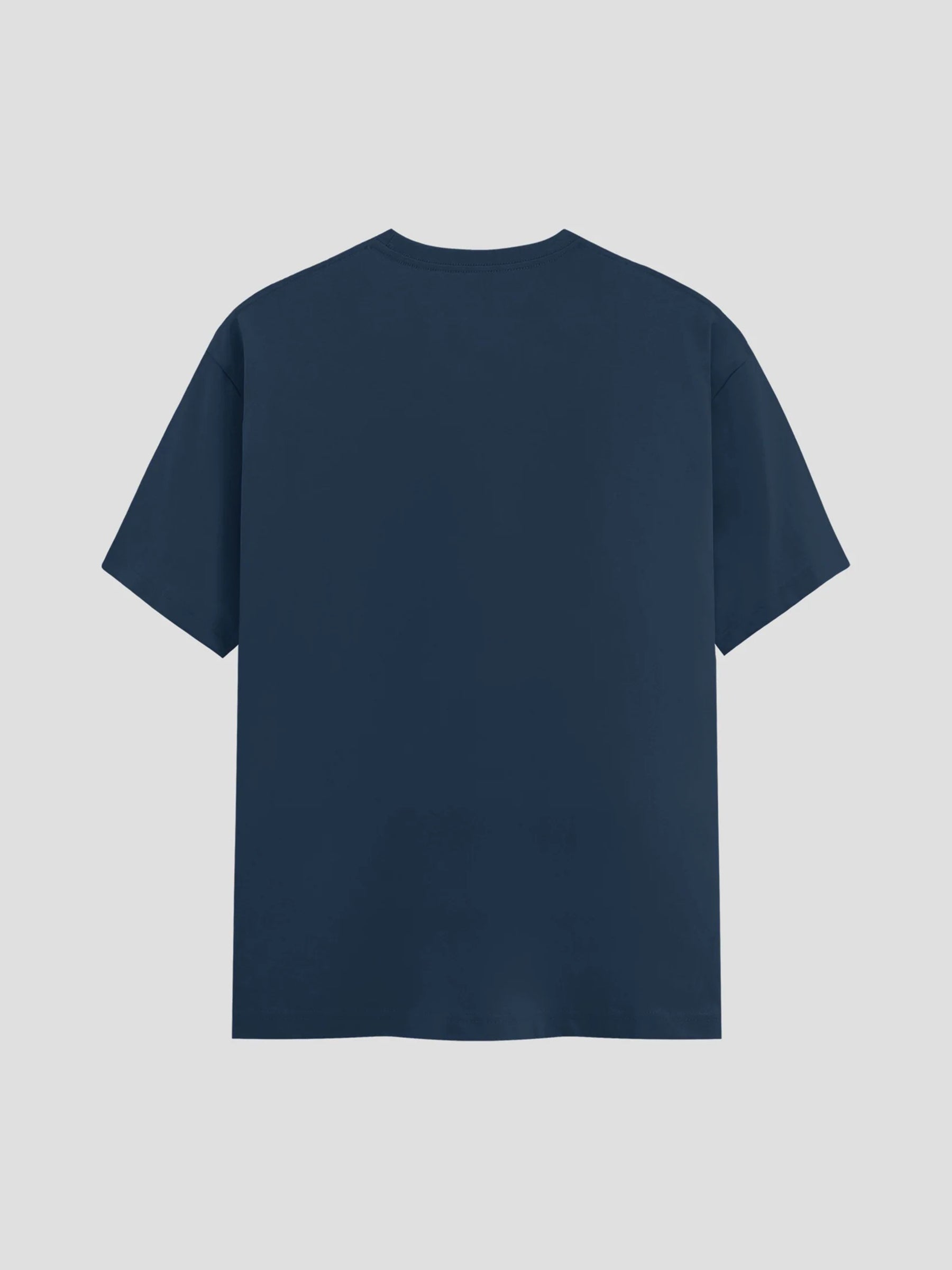 Venus 100% Cotton Navy Blue T-shirt (XL)