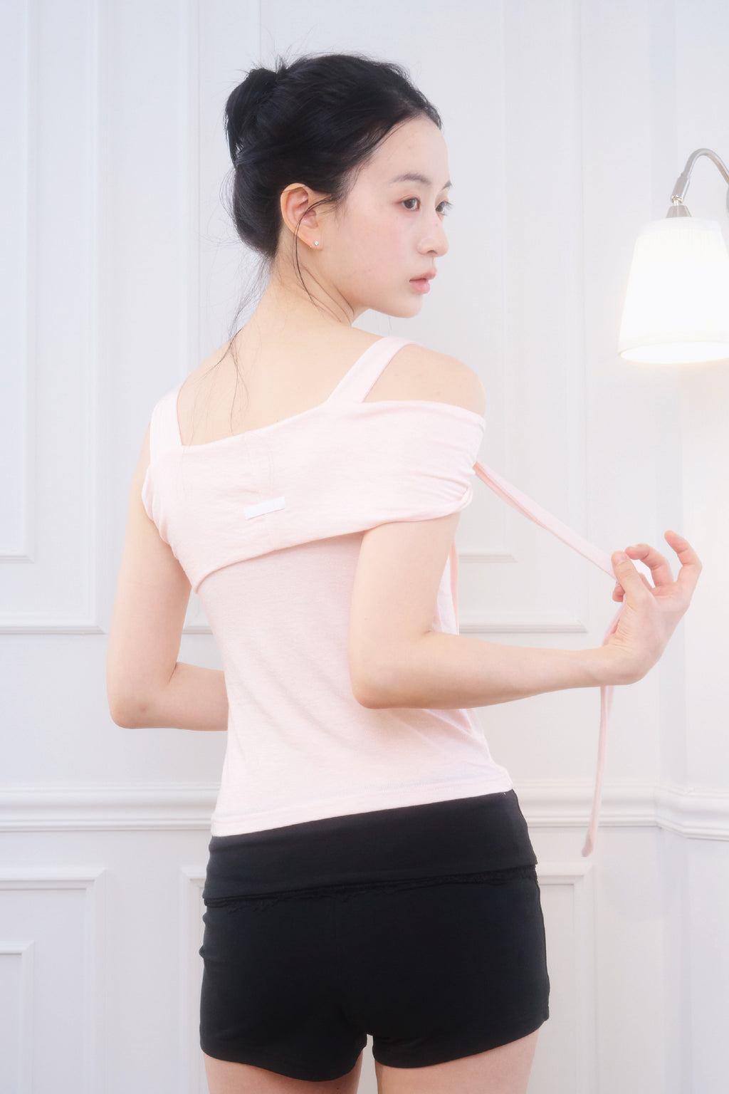 Jolie Tie Short Sleeve (Pink)