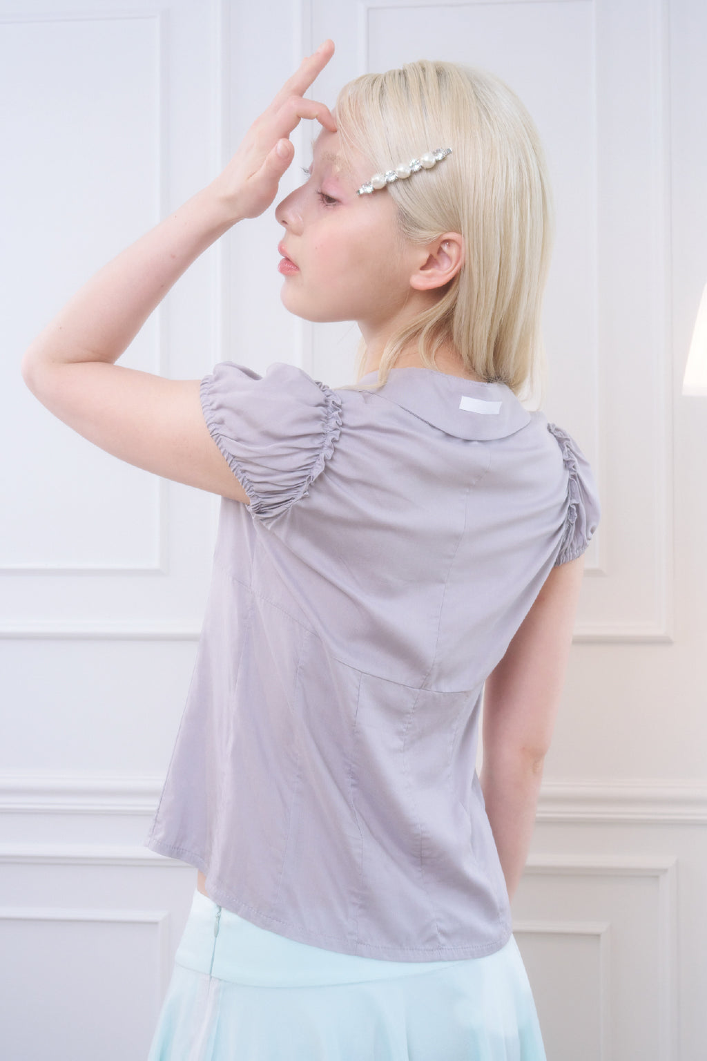 Paris Blouse (Gray)