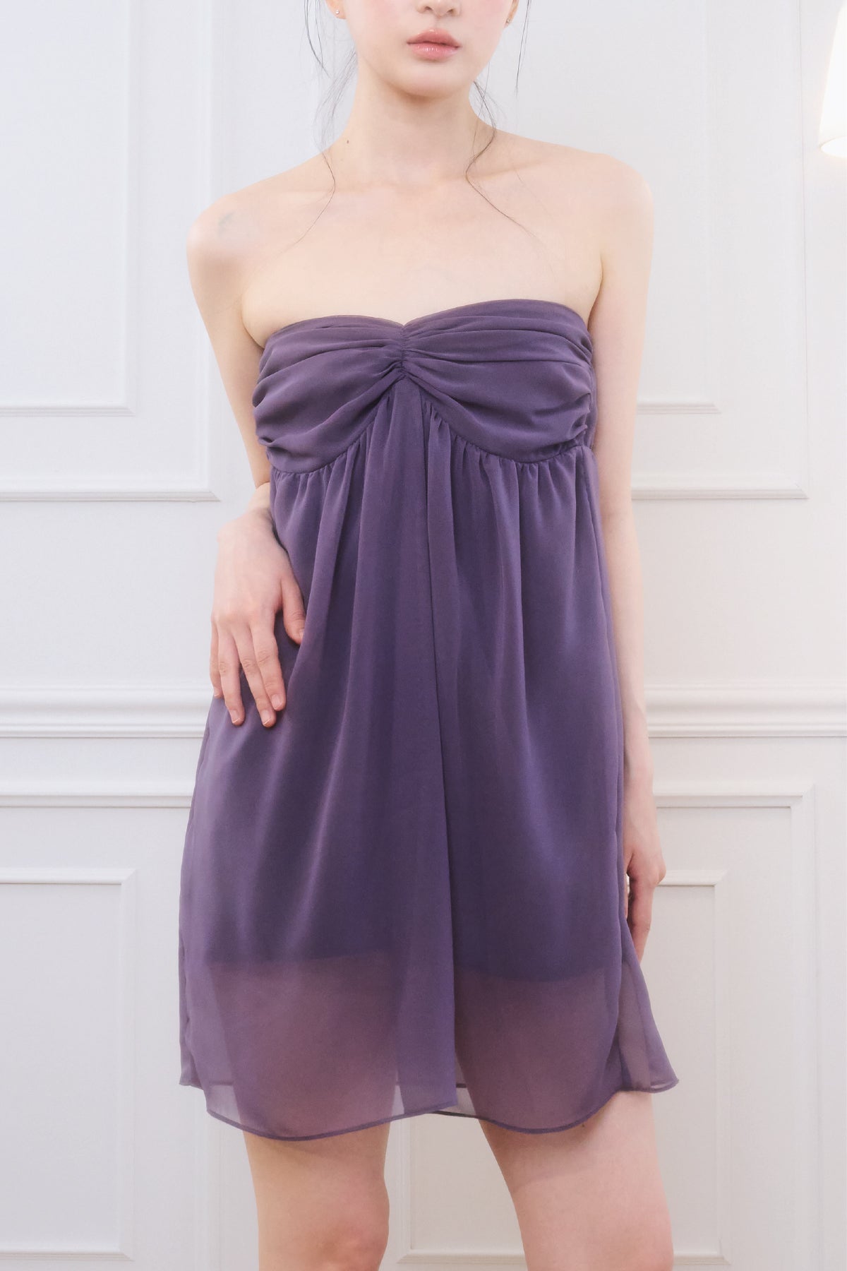 Lola Mini Dress (Purple)