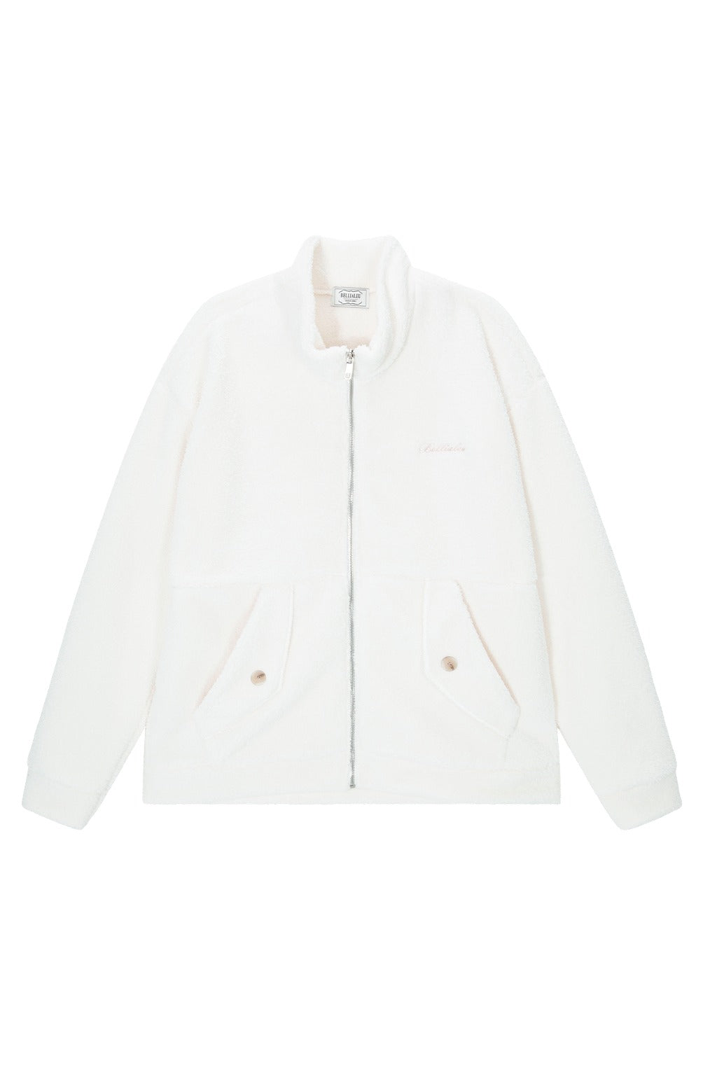 Teddy Fleece Jacket (Ivory)