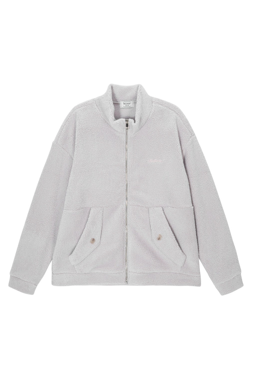 Teddy Fleece Jacket (Cream Beige)