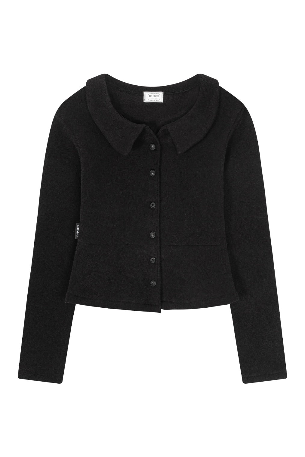 Boucle Plain Shirts (Black)