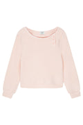Fuzzy Boat Neck Knit (Pink)