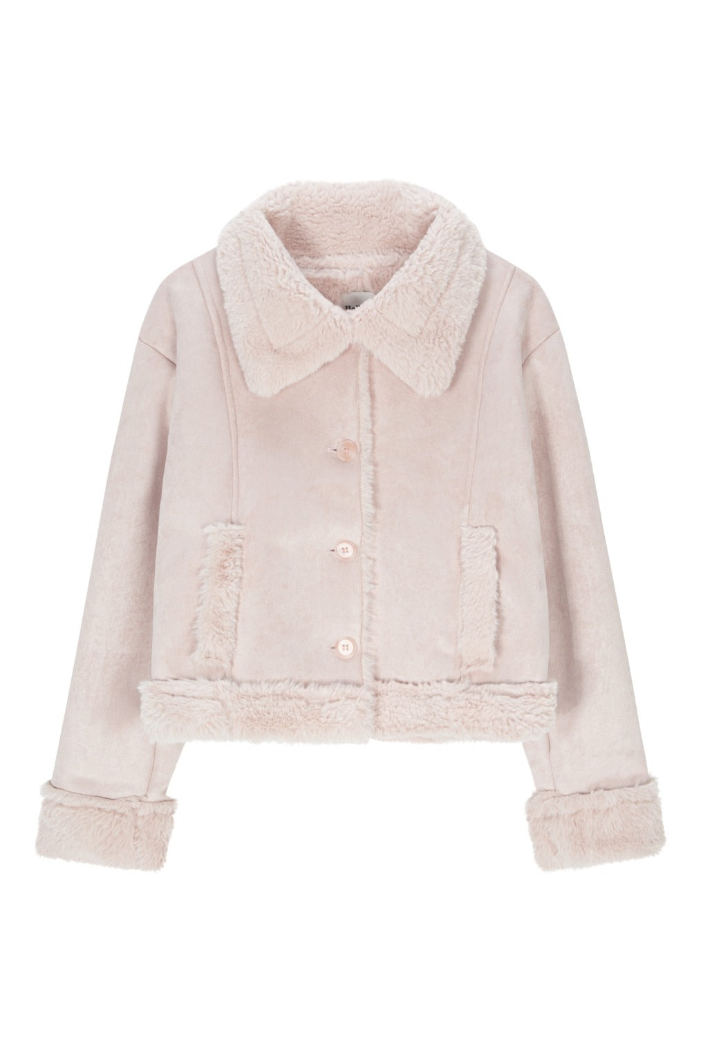 Bunny Shearling Coat (Pink)
