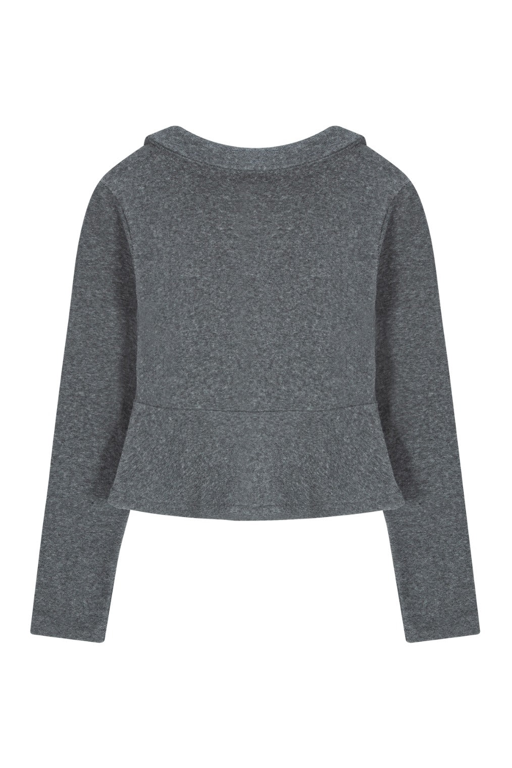 Boucle Plain Shirts (Gray)