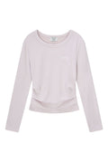 Pintuck Logo Tee (Pink)