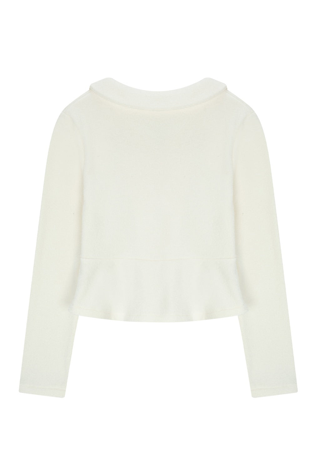 Boucle Plain Shirts (Ivory)