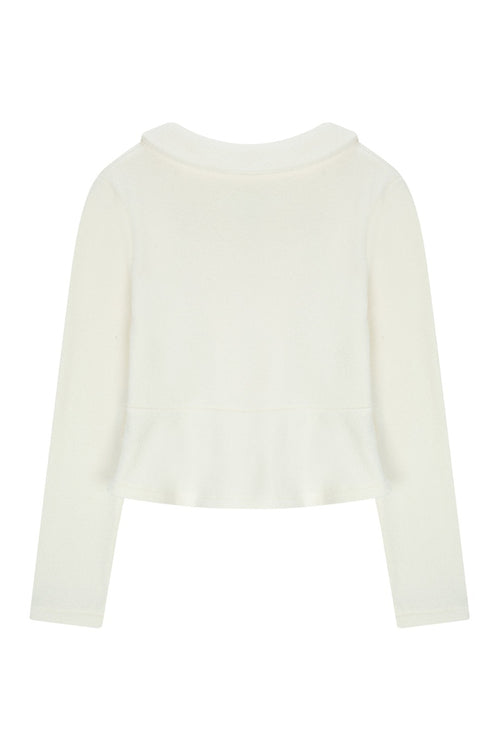 Boucle Plain Shirts (Ivory)
