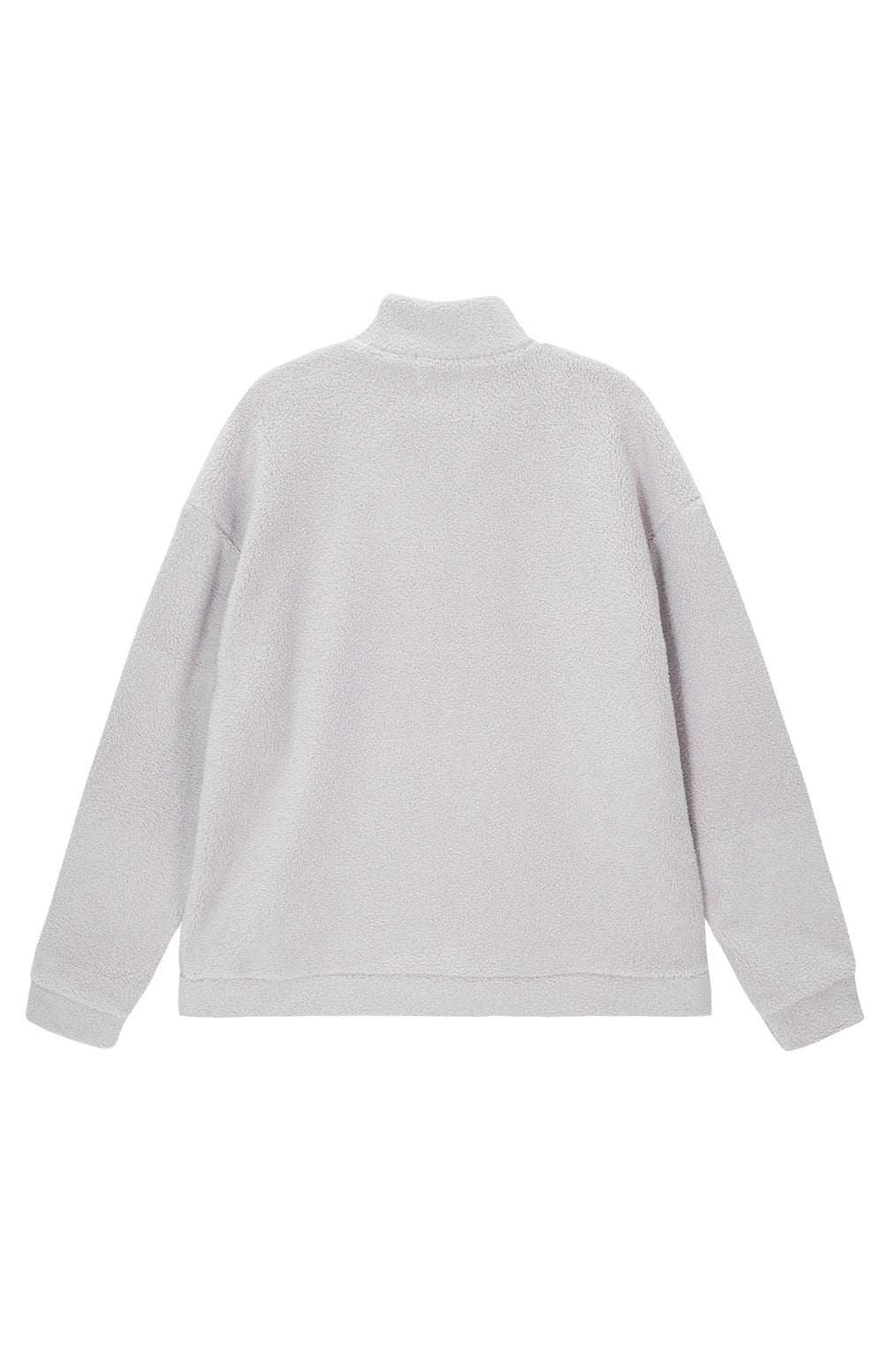 Teddy Fleece Jacket (Cream Beige)